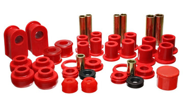 Energy Suspensión 92-06 Ford E-250/E-350 Van 2WD Rojo Hyper-flex Master Juego de bujes
