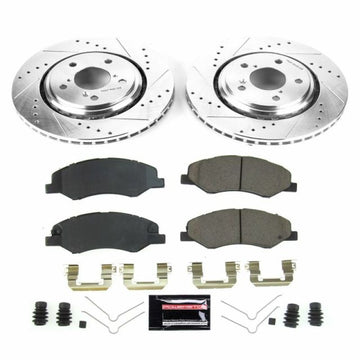 Power Stop 18-19 Honda Odyssey Kit de freno deportivo delantero Z23 Evolution