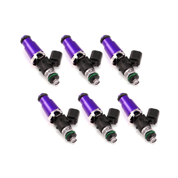 Injector Dynamics ID1050X Inyectores Adaptadores de 14 mm (púrpura) (Juego de 6)