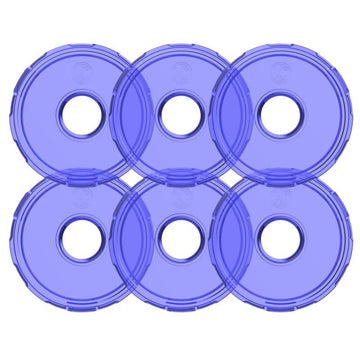 KC HiLiTES Cyclone V2 LED - Replacement Lens - Blue - 6-PK