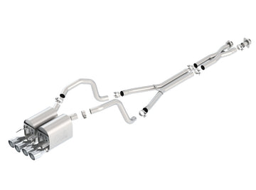 Borla 05-08 Chevrolet Corvette Coupe/Convertible 2dr 6.2L 8cyl AT/MT 6spd ATAK SS Escape Catback