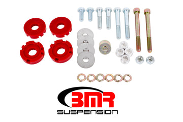 BMR 15-17 S550 Mustang Kit de bujes de bloqueo diferencial (poliuretano) - Rojo