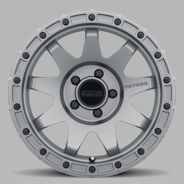 Method MR317 17x8.5 0mm Offset 5x5 71.5mm CB Rueda negra mate