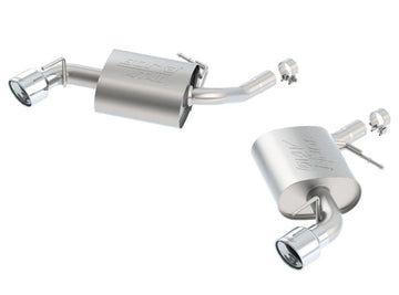 Borla 16-17 Chevy Camaro 3.6L V6 Salida trasera dividida única ATAK Escape con eje trasero