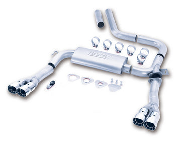 Borla 98-01 CAMARO/TRANS AM 5.7L V8 AT/MT Puntas cuádruples de escape Catback