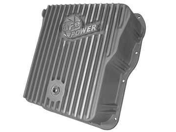 aFe Transmission Pan Cover (Raw); GM Diesel Trucks 01-14 V8-6.6L (td)