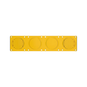 KC HiLiTES FLEX ERA LED Performance Yellow Combo Lens for Light Bars