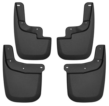 Husky Liners 15-16 Chevy Colorado sin bengalas ni revestimiento guardabarros delantero y trasero - negro