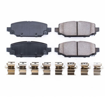 Power Stop 18-19 Jeep Wrangler Rear Z17 Evolution Ceramic Brake Pads w/Hardware