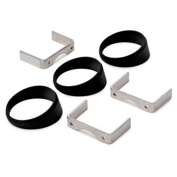 Anillos angulares de montaje de calibre Autometer, negros, 3 piezas para calibres de 2 5/8 pulgadas