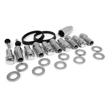 Race Star Kit de orejetas de lujo con extremo cerrado GM de 12 mm x 1,5 - Paquete de 10