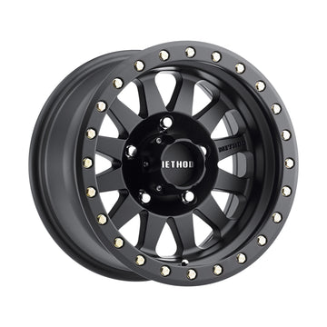 Method MR304 Doble estándar 15x8 -24 mm Offset 5x5.5 108 mm CB Rueda negra mate