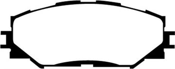 Pastillas de freno delanteras EBC 10-12 Lexus HS250h 2.4 Hybrid Redstuff