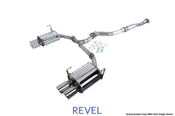 Escape Catback Revel Medallion Touring-S - Silenciador doble/punta cuádruple 15-17 Subaru Impreza WRX / Sti