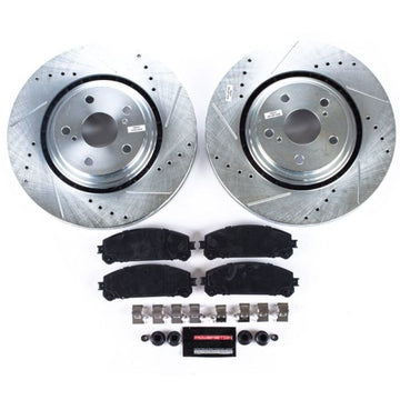 Power Stop 15-17 Lexus NX200t Kit de freno deportivo delantero Z23 Evolution