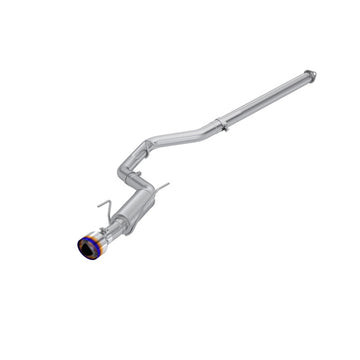 MBRP 2022 Subaru WRX 2.4L 3 pulgadas Cat Back 5 pulgadas OD con punta quemada única - T304