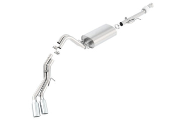 Borla 15-16 Cadillac Escalade ESV 6.2L Auto Trans Doble Ronda Laminada Camión Salida Lateral Catback Escape