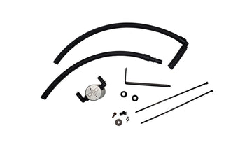 J&amp;L 22-25 Subaru BRZ/GR86 2.4L Passenger Side Oil Separator 3.0 - Clear Anodized