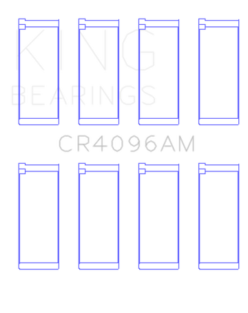 King Engine Bearings Mazda FE/G6/F8 Rod Bearing Set