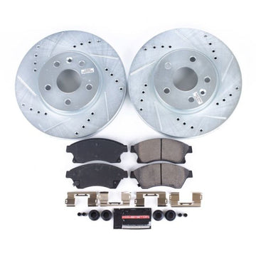 Power Stop 11-15 Chevrolet Cruze Kit de freno deportivo delantero Z23 Evolution