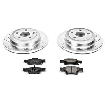 Power Stop 11-19 Dodge Durango Kit de freno deportivo trasero Z23 Evolution