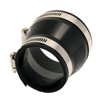 Acoplador/reductor Spectre de 3 pulgadas. a 2,5 pulgadas. (PVC) - Negro