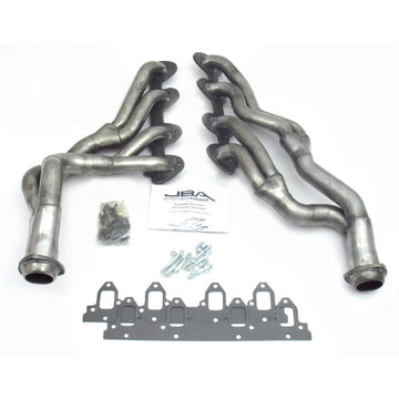 JBA 67-70 Ford Mustang 390-428 FE 1-3/4in-2-1/2in Primario Raw 409 Tri Y Cabecera