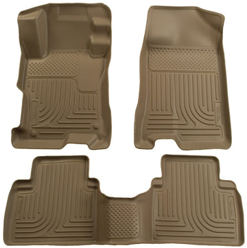 Husky Liners 04-09 Toyota Prius WeatherBeater Combo Revestimientos de piso color canela