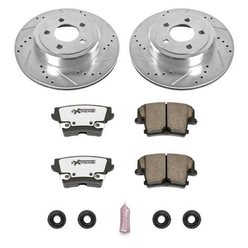Power Stop 05-19 Chrysler 300 Kit de freno trasero Z26 Street Warrior