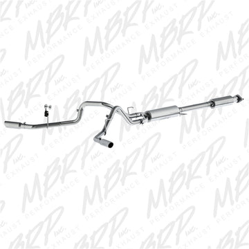 MBRP 2015 Ford F-150 5.0L 3in Cat Back Dual Split Side Exit AL Exhaust System