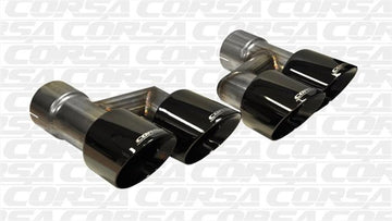 Corsa 15-16 Ford Mustang GT 5.0 Kit de puntas cuádruples negras