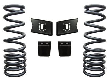 ICON 03-12 Dodge Ram HD 4WD Kit de resorte de doble tasa de 2.5 pulgadas