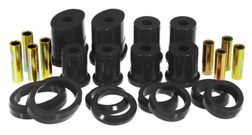 Prothane 99-04 Ford Mustang Bujes de brazo de control ovalados inferiores traseros - Negro