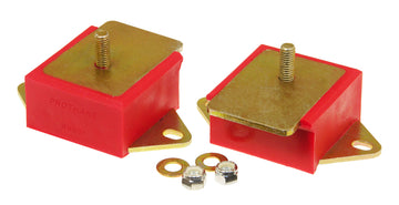 Soportes de motor Prothane 72-86 Jeep CJ 6cyl - Rojo