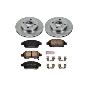 Power Stop 2000 Toyota Echo Kit de frenos delanteros autoespecializados