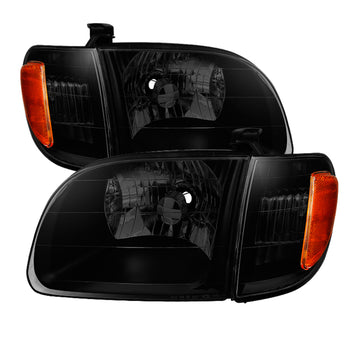 xTune Toyota Tundra Regular/Access 00-04 OEM Style Headlights & Corner Lights HD-JH-TTUN00-AM-BSM