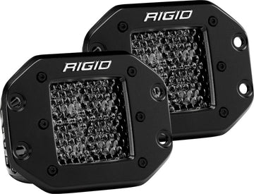 Rigid Industries D Series PRO Midnight Edition - Spot - Difuso - Par