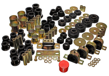 Energy Suspensión 73-80 Chevrolet / GMC 2WD 1/2 Ton Pickup Juego de bujes maestros Hyper-flex negros