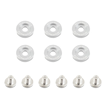 Mishimoto Small Fender Washer Kit (6pcs) - Silver