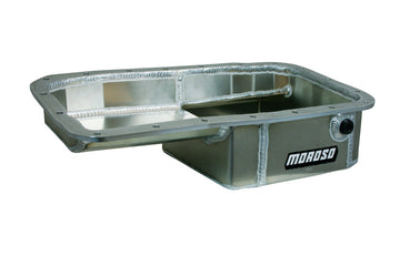 Moroso Acura/Honda 1.6L B16A3 Kicked Out Drag Race Desconcertado 5qt 5-5/8in Cacerola de aceite de aluminio