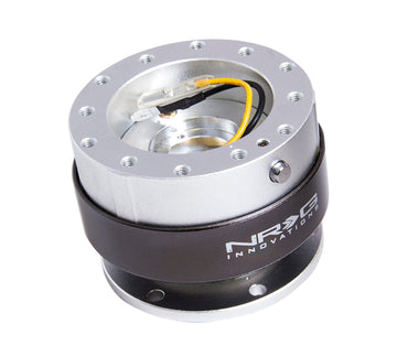 NRG Quick Release Gen 2.0 - Cuerpo plateado / Anillo de titanio cromado