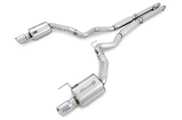 AWE Tuning S550 Mustang GT Cat-Back Exhaust - Touring Edition (Chrome Silver Tips)