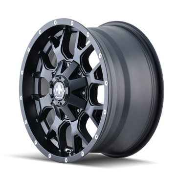 Mayhem 8015 Warrior 17x9 / 5x114.3 BP / 18mm Offset / 87mm Hub Rueda negra mate
