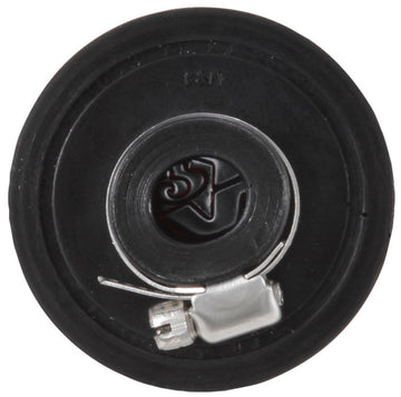 Abrazadera K&amp;N sobre base de goma, filtro de ventilación del cárter, brida de 0,5 pulgadas, diámetro interior de 2 pulgadas, altura de 1,5 pulgadas