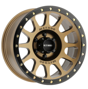 Method MR305 NV 17x8.5 0mm Offset 6x135 94mm CB Method Rueda Street Loc Bronce/Negro
