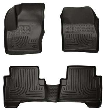 Husky Liners 2013 Ford Escape WeatherBeater Combo Revestimientos de piso negros