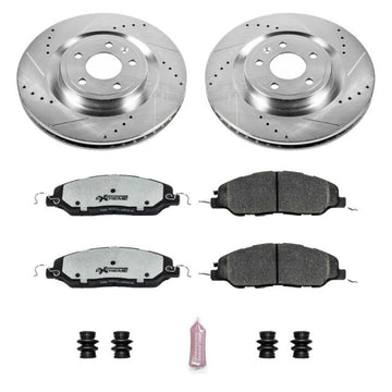 Power Stop 11-14 Ford Mustang delantero Z26 Street Warrior kit de freno