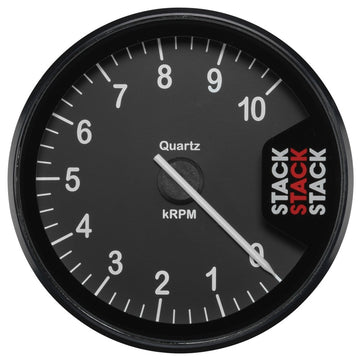 Autometer Stack Clubman Tacómetro 80mm 0-10K RPM - Negro