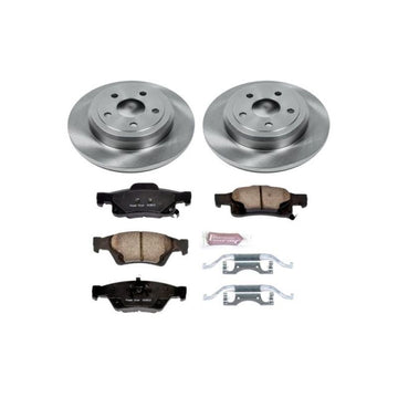 Power Stop 11-19 Dodge Durango Kit de freno trasero autoespecializado