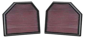 Filtro de aire de repuesto K&amp;N para BMW M5/M6 4.4L V8 / 2015 M4/M3 3.0L I6 11-14 (2 por caja)
